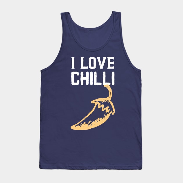 I Love Chilli Tank Top by Epic Hikes